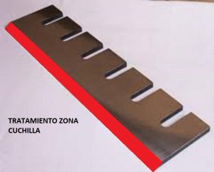 Imagen de la zona tratada de Cuchillas