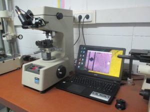 Micro durómetro digital para verificación en Laboratorio